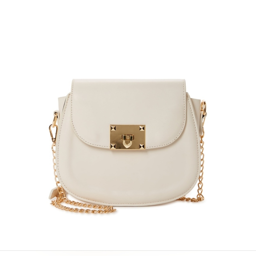 Jane & Berry ladies faux leather saddle bag